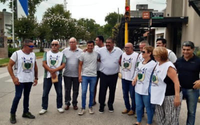 MUNICIPALES de ALTE. BROWN (B.A.) acompañando a los MUNICIPALES de SAN VICENTE (B.A.)