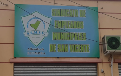 Volvieron a robar en un sindicato de municipales de San Vicente: en pleno centro