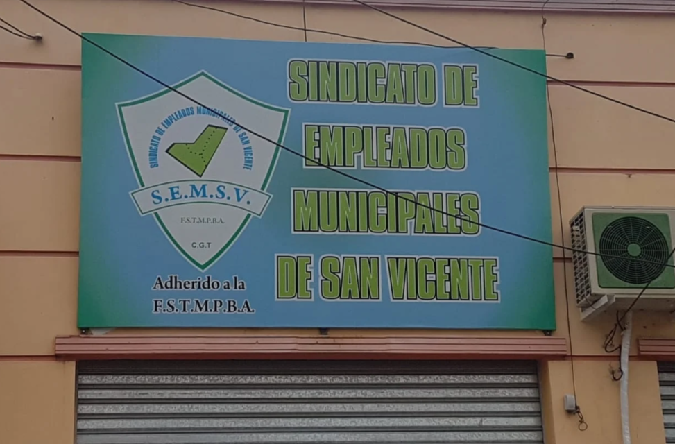 Volvieron a robar en un sindicato de municipales de San Vicente: en pleno centro