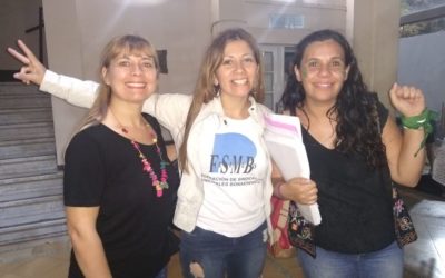 Trabajadoras municipales se sumaron al paro internacional feminista