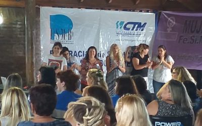 06-03-2020 V ENCUENTRO DE MUJERES TRABAJADORAS MUNICIPALES BONAERENSES!!!.