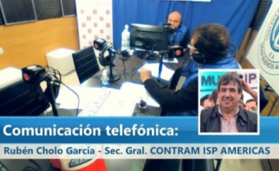Entrevista Exclusiva a Rubén Cholo García – Secretario General CONTRAM ISP AMERICAS en Beats Radio 100.5FM