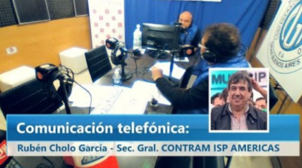 Entrevista Exclusiva a Rubén Cholo García – Secretario General CONTRAM ISP AMERICAS en Beats Radio 100.5FM