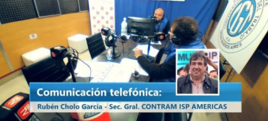 Entrevista Exclusiva a Rubén Cholo García – Secretario General CONTRAM ISP AMERICAS en Beats Radio 100.5FM
