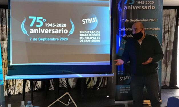 07-09-2020 SINDICATO de TRABAJADORES MUNICIPALES de SAN ISIDRO (B.A.).