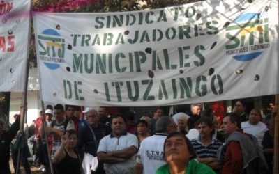Municipales de Ituzaingó denuncian que están «por debajo de la línea de pobreza”
