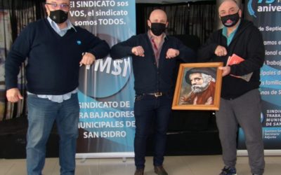 Pirillo visitó el Sindicato de Trabajadores Municipales de San Isidro