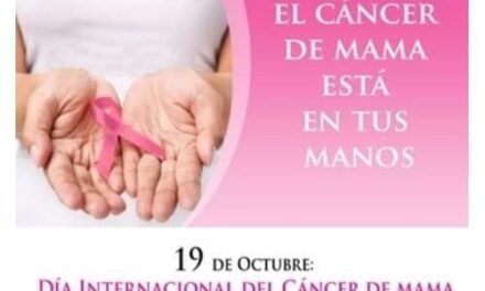 19 de Octubre – Día Internacional de Lucha contra el Cáncer de Mama.