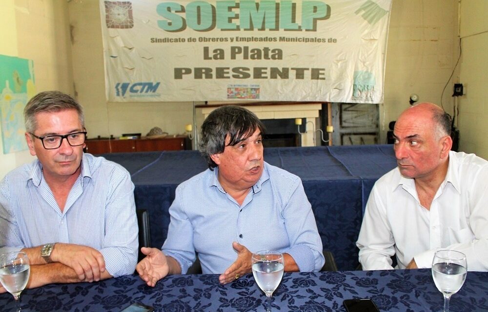 Los municipales harán una caravana hasta el Obelisco: ”La Plata es una de las ciudades con mayor precarización”