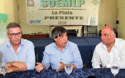 Los municipales harán una caravana hasta el Obelisco: ”La Plata es una de las ciudades con mayor precarización”