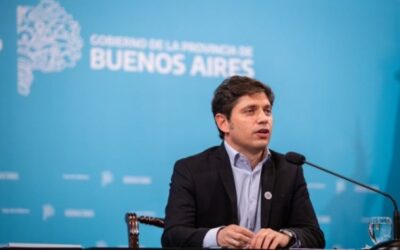 Kicillof: «A partir del martes, el AMBA deja el aislamiento para pasar al distanciamiento»