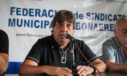 “Cholo” García: “Si cada intendente le paga a los trabajadores lo que cree que está bien, la situación es grave”