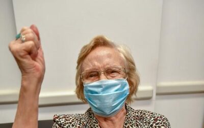 Una cañuelense de 90 años es la argentina número un millón en ser vacunada