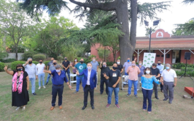 El intendente Fernando Gray firmó un convenio colectivo de trabajo junto a la Federación de Sindicatos Municipales Bonaerenses
