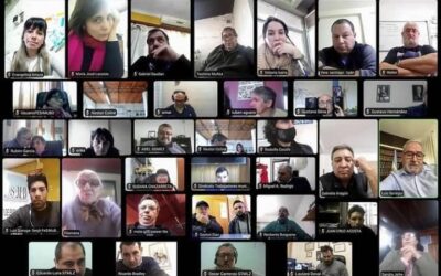 Secretarios Generales de Federación de Sindicatos Municipales Bonaerenses.
