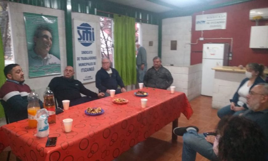 Gremios de Ituzaingó mostraron su apoyo al gobierno nacional y local