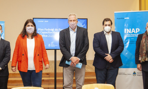 Se puso en marcha el Plan Federal de Formación y Capacitación en Gestión Pública 2021