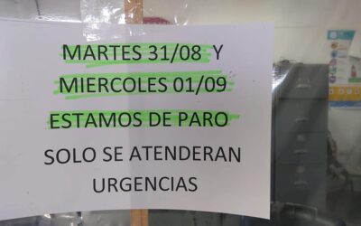 Trabajadores de la salud inician este martes un paro por 48 horas