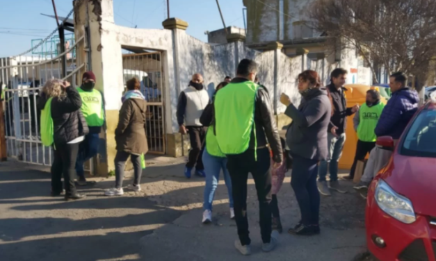 Se inició hoy una nueva medida de fuerza de los trabajadores municipales