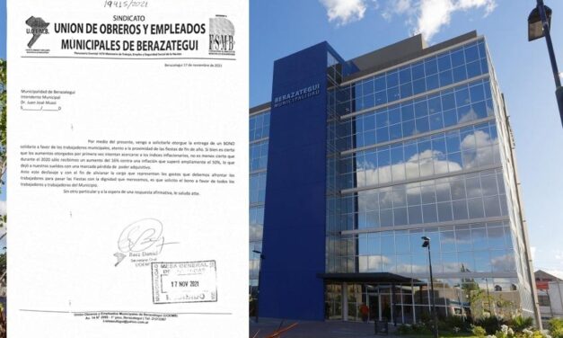 Le exigen a Mussi un bono solidario para los empleados municipales