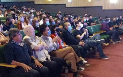 Acto de los Trabajadores Municipales de Quilmes en el Teatro
