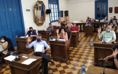 Se aprobó por unanimidad la cesión de terrenos a Caritas y Fe.Si.Mu.Bo.