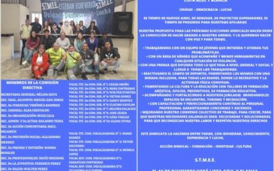 MUNICIPALES de ESTEBAN ECHEVERRIA (B.A.) – STMEE –