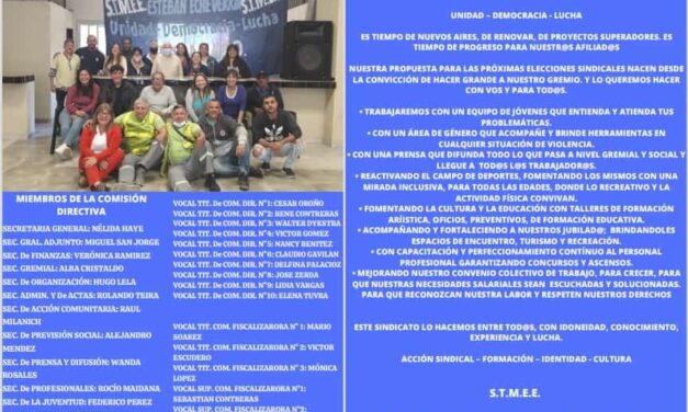 MUNICIPALES de ESTEBAN ECHEVERRIA (B.A.) – STMEE –