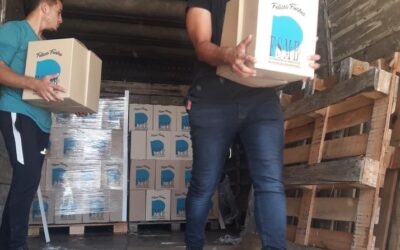 Pasamos a dejarles unas imágenes de la entrega de las Cajas Navideñas.
