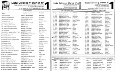 Representación local en las elecciones de FESIMUBO