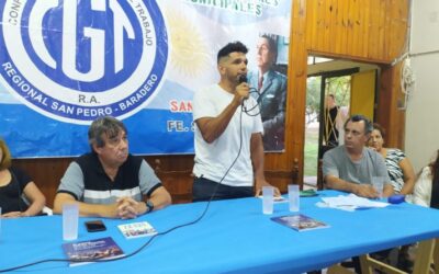 [Video] STM: junto a «Cholo» García, Acosta encabezó el acto de asunción de la comisión electa