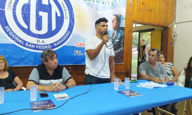 [Video] STM: junto a «Cholo» García, Acosta encabezó el acto de asunción de la comisión electa