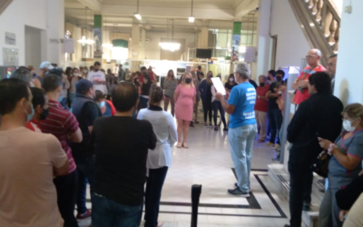 Trabajadores municipales aceptaron un 50 por ciento anual de incremento salarial