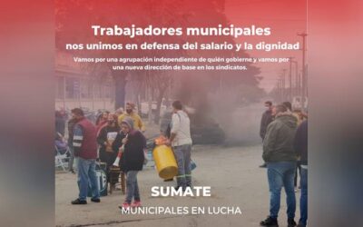 “Debemos poner en pie una agrupación de municipales”