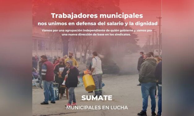 “Debemos poner en pie una agrupación de municipales”