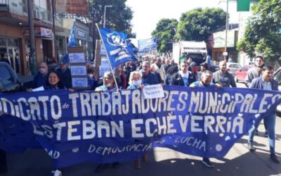Movilización de FESIMUBO en Echeverría