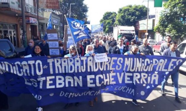 Movilización de FESIMUBO en Echeverría