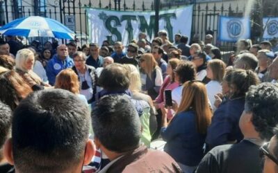 El STMVL mostró su apoyo a los trabajadores municipales de Tigre tras los reclamos