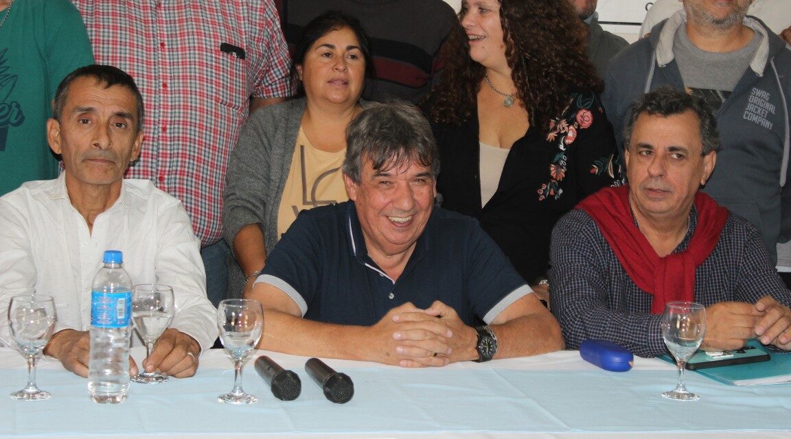 Ruben “Cholo” García presidió en Tornquist una reunión regional de Sindicatos Municipales