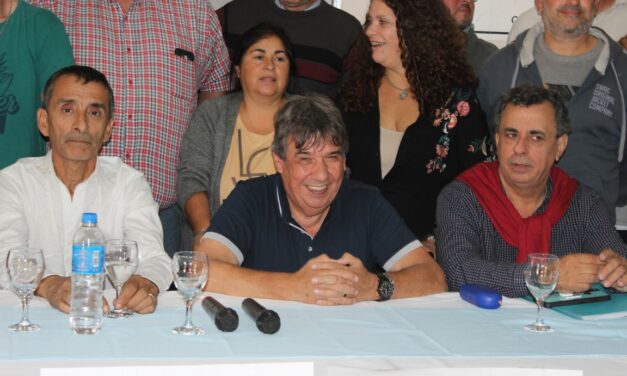 Ruben “Cholo” García presidió en Tornquist una reunión regional de Sindicatos Municipales