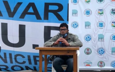 STUPPIA: «TIENE QUE ESTAR EL MÉDICO EN LAS LOCALIDADES»