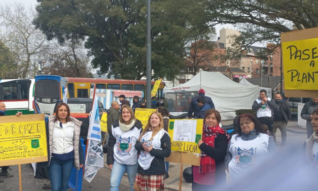 MUNICIPALES DE ALMIRANTE BROWN ANUNCIARON UN PARO DE ACTIVIDADES