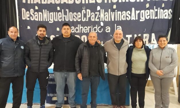 MUNICIPALES de SAN MIGUEL, JOSE C. PAZ y MALVINAS ARGENTINAS (B.A.)