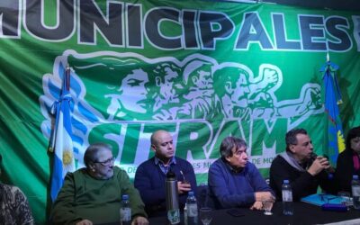 REGIONALES 7A y 7B, REUNIDAS EN EL SINDICATO de TRABAJADORES MUNICIPALES de MORENO – SITRAM –
