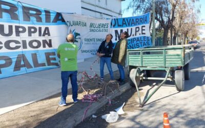 Municipales se declararon en «estado de asamblea y movilización» en el Hospital
