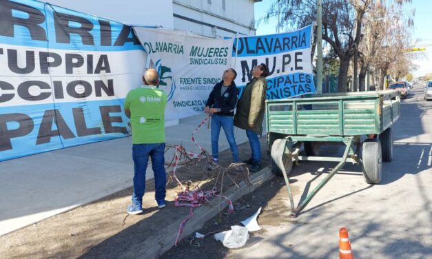 Municipales se declararon en «estado de asamblea y movilización» en el Hospital