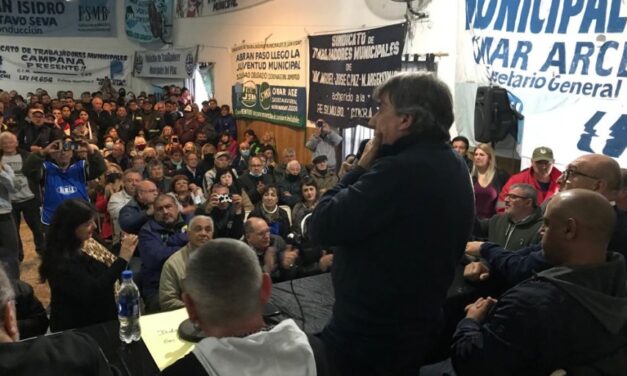 Municipales suman respaldo para reclamar la reapertura de paritarias