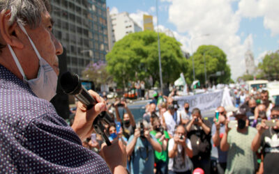 Municipales envuelven la Ciudad con una movilización contra Kicillof y los intendentes del Conurbano