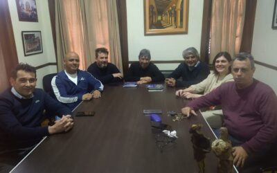 Walter Correa visitó a los municipales y llamará al Consejo del Empleo