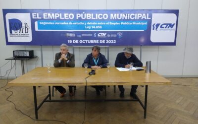 El debate de la Fesimubo en la UNLP sobre Empleo Municipal cerró con un importante anuncio: habrá Consejo del Salario